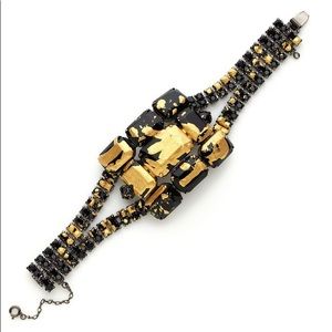 Gold & black Bracelet Tom Binns